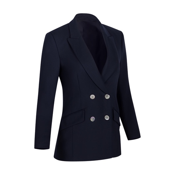 Sample sale! VICENZI Blazer N°1 Italian wool Made in the USA - Picture 4 of 7